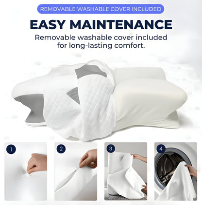 OrthoNeck™ Orthopedic Memory Foam Pillow, Recommended by Orthopedists - OrthoNeck™